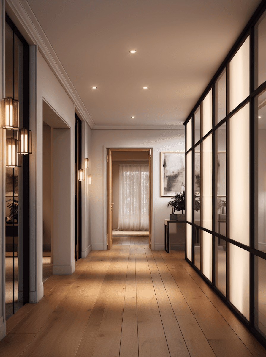 Condo hallway