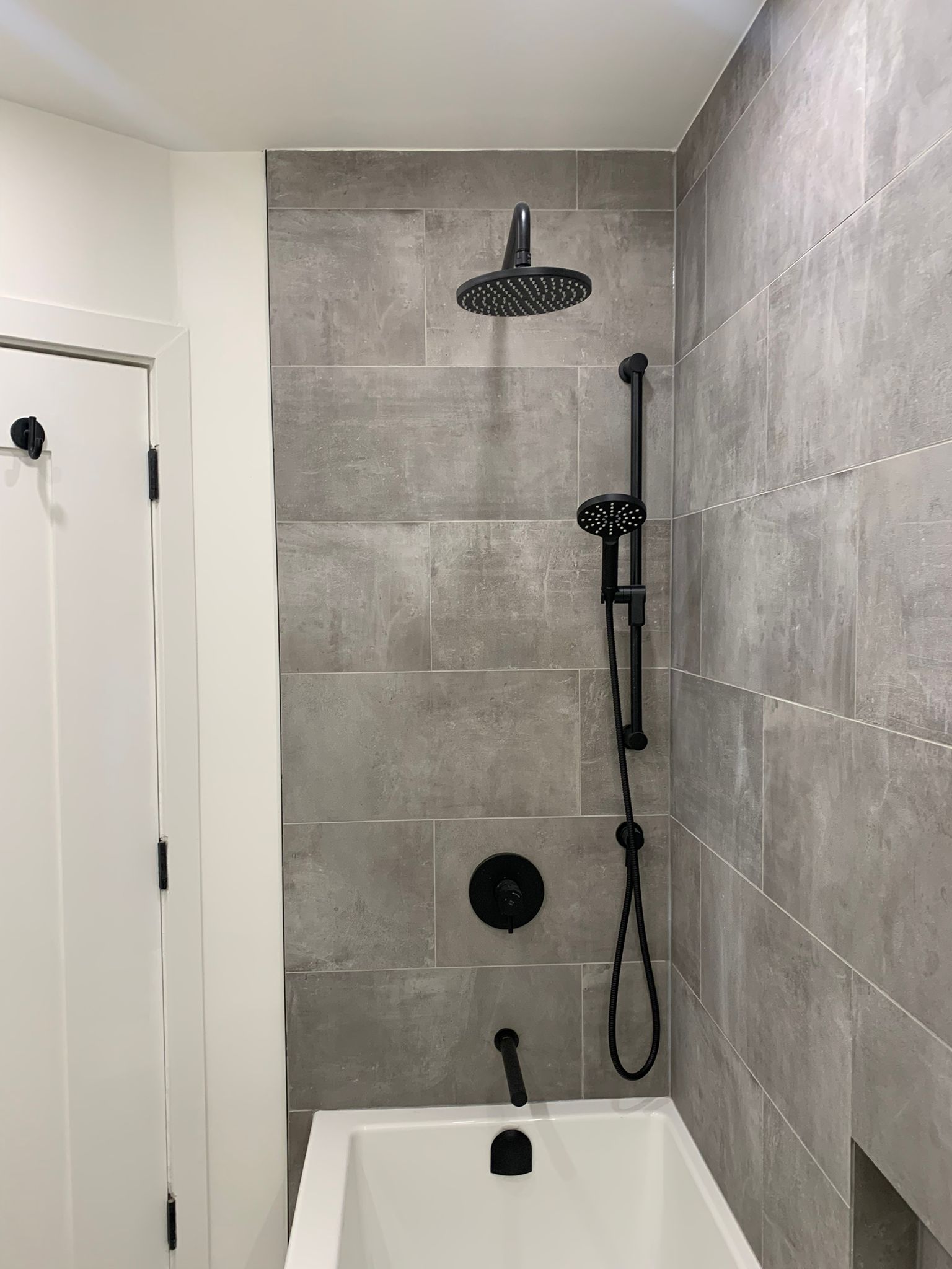 Concrete Shower Suite, Burlington